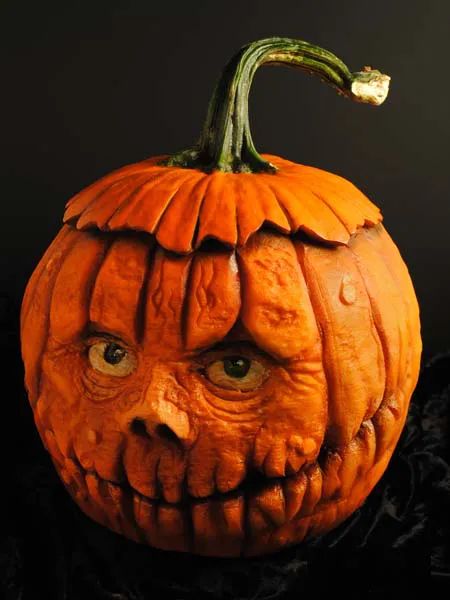 Pumpkin Sculpture, Funny Pumpkin Carvings, Unique Pumpkin Carving Ideas, Pumpkin Carving Contest, Mascaras Halloween, Easy Pumpkin Carving, Amazing Pumpkin Carving, Carved Pumpkins, Pumpkin Carving Designs