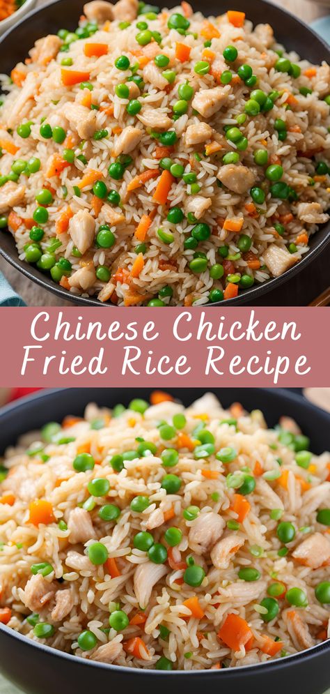 Instapot Chicken Fried Rice, Chicken Fry Rice Recipe, Chinese Rice Recipe Easy, What To Do With Leftover Fried Chicken, Rice Robot Recipes, Thai Fried Rice Recipe Authentic, Stir Fry Rice Recipe, Chinese Recipes Authentic, Chicken Fried Rice Recipes