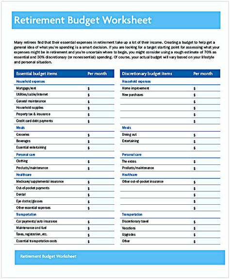 Retirement Budget Worksheet Retirement Budget Spreadsheet, Retirement Planning Worksheet, Retirement Worksheet, Wedding Docs, Retirement Checklist, Household Budget Worksheet, Household Budgeting, Budget Finances, House Management