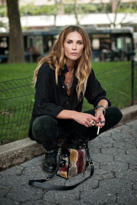 Erin Wasson Style, Fashion Me Now, Looks Jeans, Erin Wasson, Biker Chic, Jane Birkin, Looks Black, Fashion Night, Alexa Chung