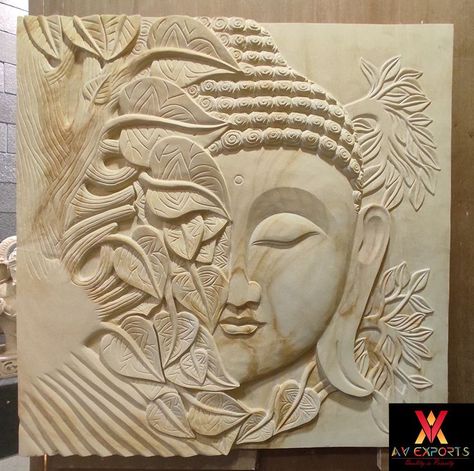 Buddha Home Decor, Mural Art Design, Stone Wall Design, Sandstone Wall, Sand Stone, Woodworking Furniture Plans, Exterior Wall Design, Tv Wall Design, Entrance Decor