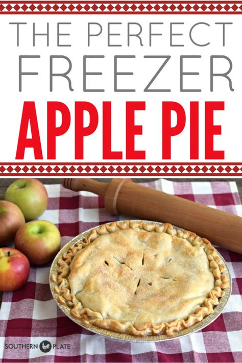 How To Cook A Frozen Apple Pie, Apple Pie Using Frozen Apples, Freezer Apple Pie, Freezing Apple Pie, Frozen Pies, Best Grill Recipes, Apples Recipes, Homemade Pie Recipes, Apple Treats