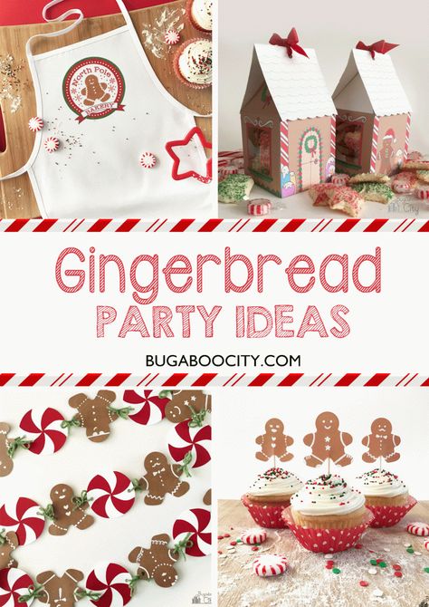 gingerbread-party-ideas Gingerbread Party Ideas, Gingerbread Birthday Party, Gingerbread House Decorating Party, Gingerbread House Decorating, Diy Gingerbread, Ideas Cupcakes, Gingerbread House Parties, Gingerbread Party, Gingerbread Diy