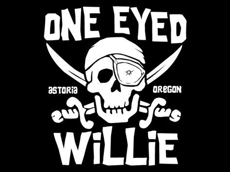 One-Eyed Willie logo Hey You Guys Goonies, Hilarious Shirts, Goonies Movie, Food Fast, Graphic Design Humor, Goonies, 80s Movies, Super Cute Animals, Funny Graphics