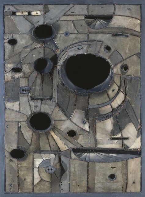 Lee Bontecou -- Untitled No. 25 1960 [755x1024] Lee Bontecou, Assemblage Sculpture, Pottery Wall, Robert Rauschenberg, Mosaic Ideas, Women Artists, Art Teachers, Close Encounters, Artistic Inspiration