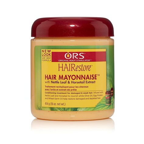 Ors Hairestore Hair Mayonnaise Hair Mayonnaise, Best Diy Hair Mask, Hair Fertilizer, Organic Root Stimulator, Overprocessed Hair, Egg Protein, Hair Mask For Damaged Hair, Weak Hair, Promote Healthy Hair Growth