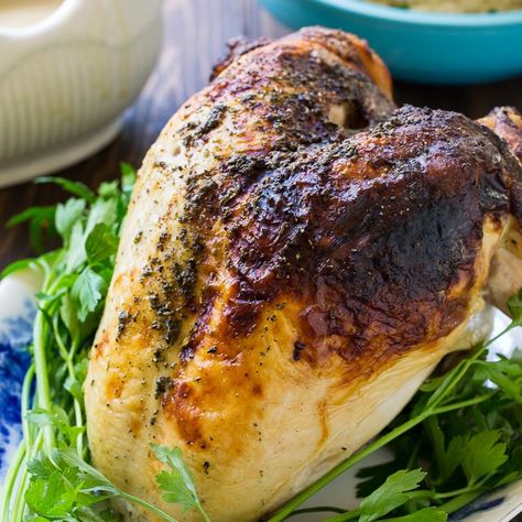 Buttermilk Marinated Turkey Breast - Spicy Southern Kitchen Buttermilk Marinade, Marinated Turkey Breast, Turkey Marinade, Marinated Turkey, Spicy Southern Kitchen, Lobster Recipes Tail, Arabic Tattoo Quotes For Women, Turkey Breast Recipe, Whole Turkey