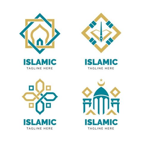 Islamic Logo Modern, Logo Korea, Islamic Logo Design, Islam Logo, Islamic Logo, Elephant Cartoon, Museum Logo, Logo Travel, Hd Logo