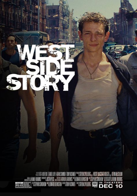 West Side Story 2021 Poster, West Side Story Aesthetic 1961, Riff West Side Story 2021, West Side Story Wallpaper, West Side Story Aesthetic, Tony West Side Story, West Side Story Poster, Riff West Side Story, West Side Story 2021