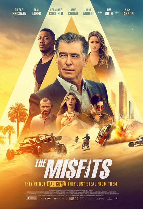 Tim Roth, Jamie Chung, Nick Cannon, The Misfits, Western Film, Movie Posters Design, Pierce Brosnan, Action Film, Film Serie