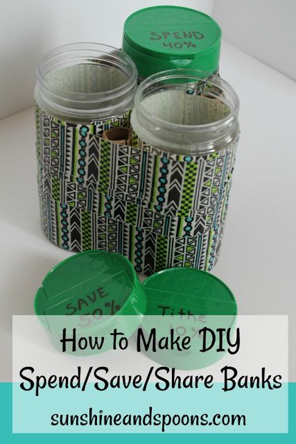 How to Make DIY Spend Save Share Banks Teaching Kids Money Management, Piggy Bank Diy, Diy Bank, Marriage Advice Quotes, Scout Badges, Maker Space, Savings Jar, Crafting Inspiration, Scouts Crafts