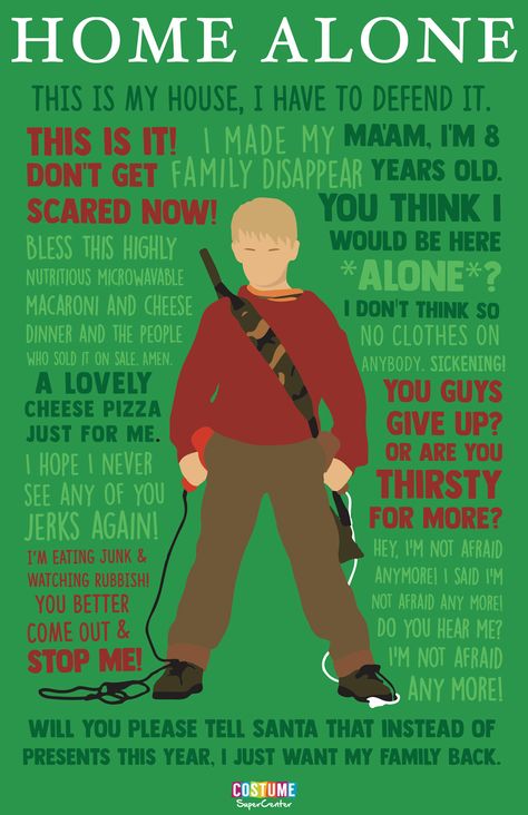 Four Classic Christmas Movie Quotable Posters - Home Alone Funny Christmas Wallpaper, Christmas Wallpaper Iphone Cute, Home Alone Movie, Elf Christmas Decorations, Christmas Movie Quotes, Home Alone Christmas, Classic Christmas Movies, L Wallpaper, Xmas Wallpaper