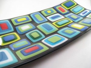 Fused Glass Stacked Plate – Planning to be Random | Glass Art by ... Stacked Plates, Fused Glass Plates Bowls, Glass Slumping, Tiffany Glass Art, Slumped Glass, Fused Glass Dishes, Fused Glass Bowl, Round Plates, Art Glass Jewelry