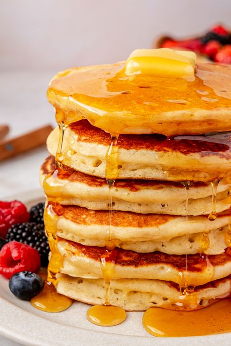 Delicious Buttermilk Pancakes Pancakes With Milk, Best Buttermilk Pancake Recipe, Buttermilk Ricotta Pancakes, Buttermilk Pancakes No Eggs, Vanilla Cinnamon Buttermilk Pancakes, Buttermilk Pancake Recipe, Homemade Buttermilk Pancakes, Perfect Buttermilk Pancakes Nyt, Pancake Recipe Buttermilk