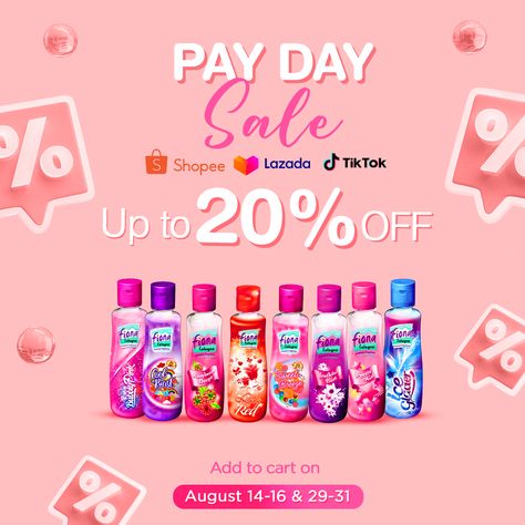 Fiona 8.8 Sale is here! Enjoy buy 1 get 1 free on select Fiona Cologne fragrances, plus double the joy with our Double double sale up to 25% off on August 8-9 and up to 20% off on all your favorite scents on Payday Sale! Shop now and surround yourself with captivating fragrances.😍🛒 Lazada https://www.lazada.com.ph/shop/skintec-advance/ Shopee https://shopee.ph/skintec.advance TikTok Shop https://www.tiktok.com/@skintecadvancejci... #SweetScents #IkawNaWithFiona Payday Sale Poster, Pay Day Sale Design, Payday Design, Payday Sale Design, Buy 1 Get 1 Free Design Poster, Payday Sale, Cute Twitter Headers, Bottle Design Packaging, Sale Logo