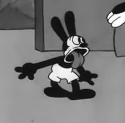 Mickey Mouse Old Cartoon, Oswald The Lucky Rabbit Pfp, Old Cartoon Pfp, 20s Cartoon, Old Disney Cartoons, Rubberhose Art, Rubberhose Style, Rabbit Jumping, 1930s Cartoons