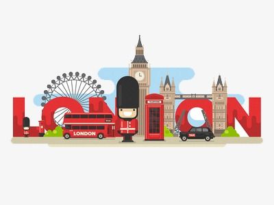 Uk Icon, London Artwork, British Party, London Illustration, London Theme, London Party, Blog Design Inspiration, City Illustration, London Calling