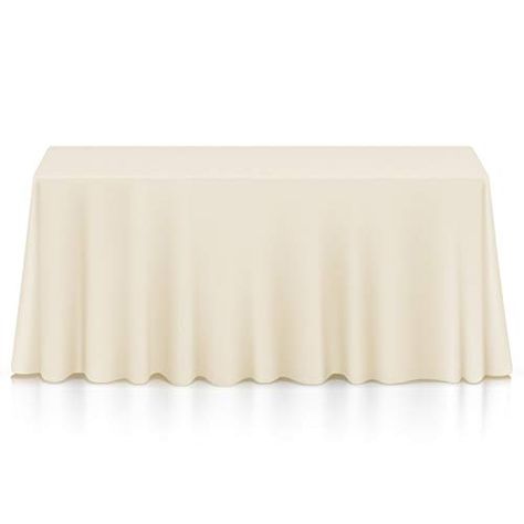 Lann's Linens - 5 Premium 90" x 132" Tablecloths for Wedd... https://smile.amazon.com/dp/B07JC5673L/ref=cm_sw_r_pi_dp_U_x_Zo-bEb8HMMN5N Wedding Tablecloths, Party Table Settings, Private Wedding, Fabric Table, Rectangle Tablecloth, Wedding Banquet, Tablecloth Fabric, Linen Set, Linen Textile