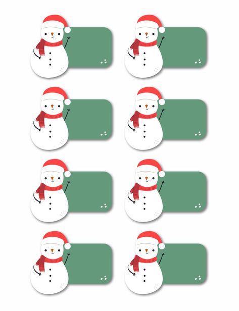 Winter Name Tags Preschool, Winter Name Tags For Cubbies, Winter Cubby Tags Preschool, December Cubby Tags, Christmas Name Tags Preschool, Winter Name Tags Free Printable, Locker Name Tags Printable Free, Christmas Cubby Tags, Name Tags Printable Templates Free