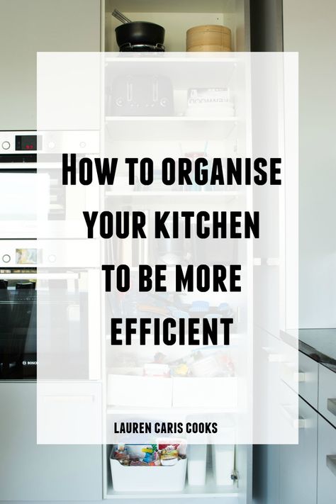 Click through for a useful video full of actionable tips to show you how to organise your kitchen! Being organised doesn't have to be difficult! Click through to watch the full video! How To Organise A Kitchen, How To Organise Kitchen, How To Organise Kitchen Cupboards, American Kitchen Design, Kitchen Hacks Cooking, Small American Kitchens, Kitchen Built Ins, Organising Tips, Kensington House