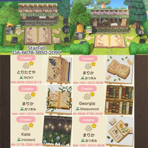 Acnh Witch Pattern, Acnh Sign Design Code, Animal Crossing Witch, Acnh Fairytale, Animal Crossing Coffee, Acnh Patterns, Acnh Cottagecore, Animal Crossing Guide, Blurred Background Photography