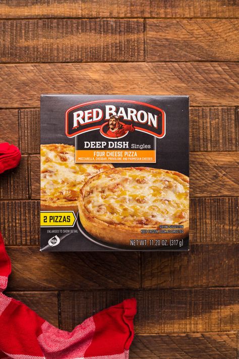 Red Baron Deep Dish Singles Air Fryer, Frozen Ellios Pizza In Air Fryer, Frozen Pizza In Air Fryer, Red Baron Pizza, Four Cheese Pizza, Individual Pizzas, Crispy Pizza, Small Pizza, Pizza Kitchen