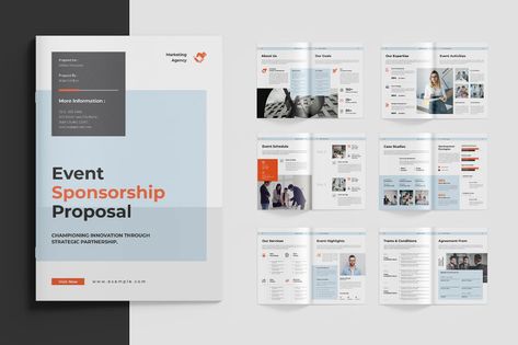 Event Sponsorship Proposal Template, Print Templates ft. event & template - Envato Event Proposal Design, Sponsorship Proposal Design, Event Sponsorship Proposal Templates, Video Production Proposal Template, Program Proposal Template, Event Proposal Template, Advertising Words, Event Proposal, Sponsorship Proposal