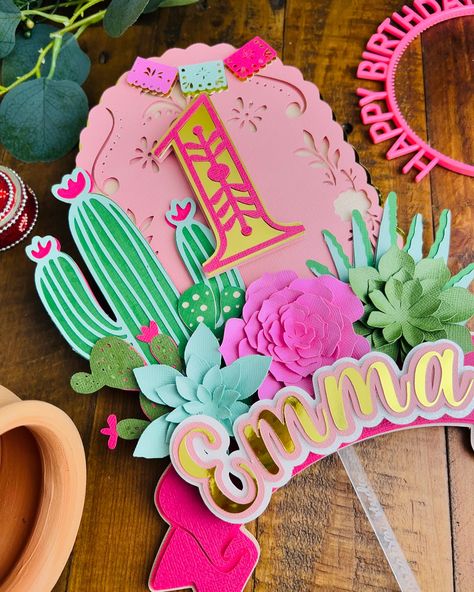 This colors 💕🌸 I know you love photos as much as I do, so here you go 🌸🌸 CIELITO LINDO first birthday cake topper 🌵🌸 First Birthday Cake Topper, First Birthday Cake, First Birthday Cakes, Love Photos, Birthday Cake Toppers, First Birthday, Cake Topper, Color Me, First Birthdays