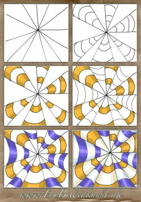 Collab Art Project, Art Projects For 2nd Grade, Grade 4 Art Projects, Optical Illusions Drawings Easy, Op Art Projects, Optical Illusions Drawings, Line Art Projects, Op Art Lessons, Classe D'art