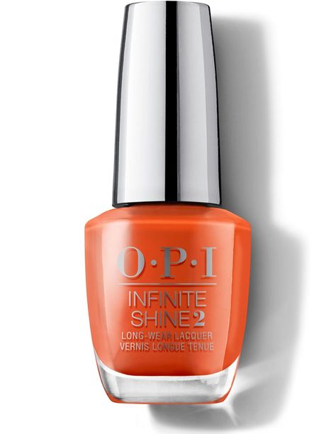 Winter Nail Colors to Inspire a Season's Worth of Manis – theFashionSpot Fall Nail Polish, Orange Nail Polish, Nail Polish Colors Fall, Fun Nail Colors, Long Lasting Nail Polish, Opi Infinite Shine, New Nail Polish, Manicure Gel, Nail Colors Winter