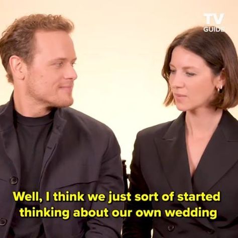 Sam Heughan Family, Claire And Jamie, Outlander Funny, Outlander Novel, Outlander Quotes, Fire Eyes, Heartland Tv Show, Heartland Tv, Sam And Cait