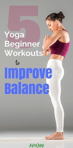 Balance is often overlooked for flexibility and weight loss. These yoga workouts for beginners to improve balance will help shift your perspective! #yoga #avocadu Workouts For Beginners, Balance Yoga, Beginner Yoga Workout, Beginner Workouts, Yoga Stretching, Health Yoga, Yoga Beginners, Beginner Yoga, Yoga Iyengar