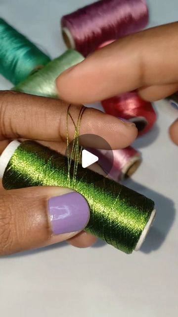 shadiya handworks on Instagram: "How to organize silk thread #thredorganizing #organizer  #silkthread  #embroiderytips #handembroideryforbeginners" Silk Thread Embroidery Design, Silk Thread Embroidery, Work Train, Thread Chains, Thread Storage, Wedding Blouse Designs, Wedding Blouse, Thread Art, Embroidery On Clothes