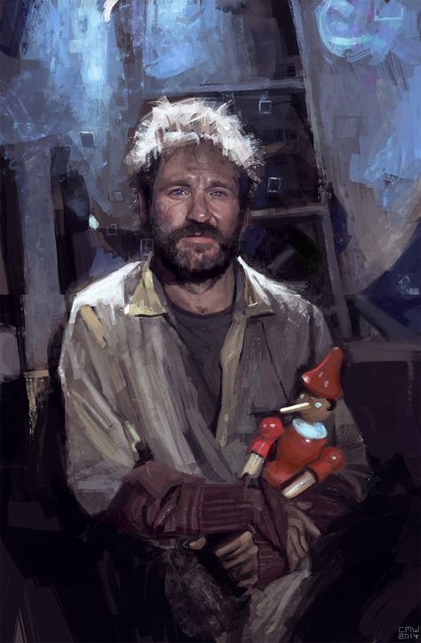 ArtStation - Parry (Robin Williams, in The Fisher King, Christopher Michael Walker Digital Painting In Photoshop, Painting In Photoshop, Fisher King, The Fisher King, Digital Painting Photoshop, All Robins, Terry Gilliam, Real Hero, Robin Williams