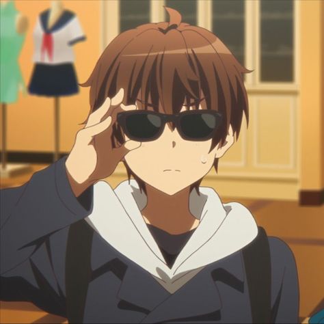 anime: love, chunibyo & other delusions! Anime Character, Sunglasses, Anime, Pins