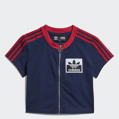 Crop Top Navy Blue XS Womens Jersey Crop Top, Adidas Crop Top, Cropped White Tee, Adidas Top, Sport Training, Adidas Crop, Adidas Outfit, Haircuts For Long Hair, Adidas Shirt