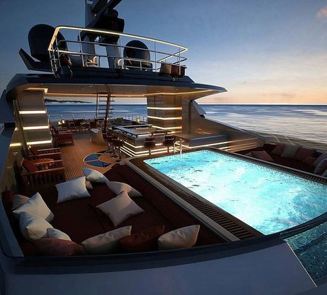 Luxury yachts to inspire you for the next holiday. Mens Luxury Lifestyle, Luxury Lifestyle Girly, Wealthy Lifestyle, Luxury Lifestyle Women, Yacht Interior, Yacht Life, Boats Luxury, Luxury Lifestyle Dreams, Luxe Life