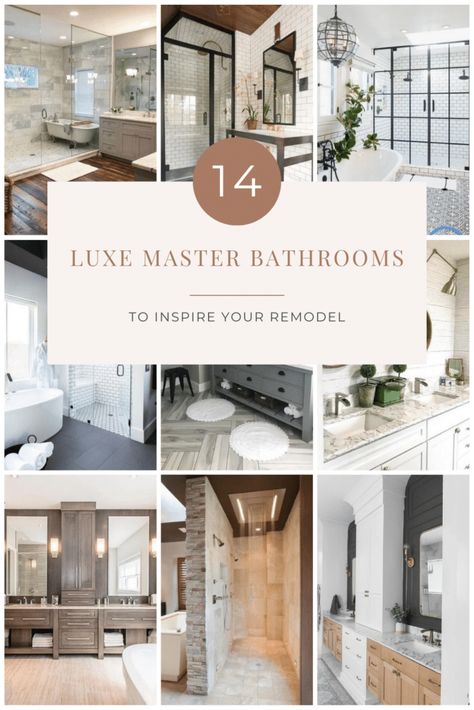 Luxury Bathroom Ideas Master Suite, Master Bathrooms Luxury, Spa Master Bath, Luxury Master Bath, Modern Master Bath, Master Bath Design, Bathrooms Luxury, Luxury Bathroom Master Baths, Luxury Master Bathrooms