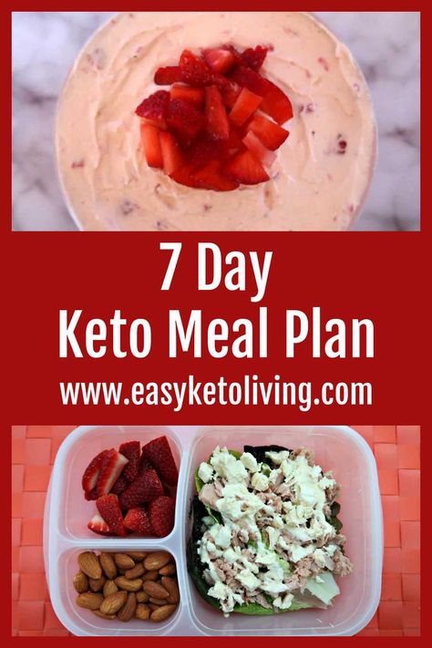 7 Day Keto Meal Plan – a week of easy low carb recipes and meal ideas for breakfast, lunch, dinner, dessert and snacks too – with a free grocery shopping list of ketogenic foods to help beginners get started. Keto Breakfast Cookies, Easy Budget Meals, 7 Day Keto Meal Plan, Gluten Free Chocolate Cookies, Meal Plan Week, Easy Low Carb Recipes, Easy Keto Meal Plan, Culinary Cooking, Low Carb Ideas