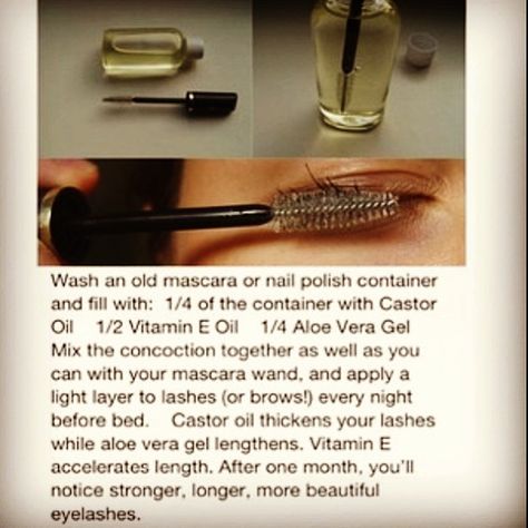 Lash Tricks, Applying False Eyelashes, Applying Eye Makeup, Makeup Mistakes, Thicker Eyelashes, Mascara Wands, Diy Beauty Recipes, Longer Eyelashes, Vitamin E Oil