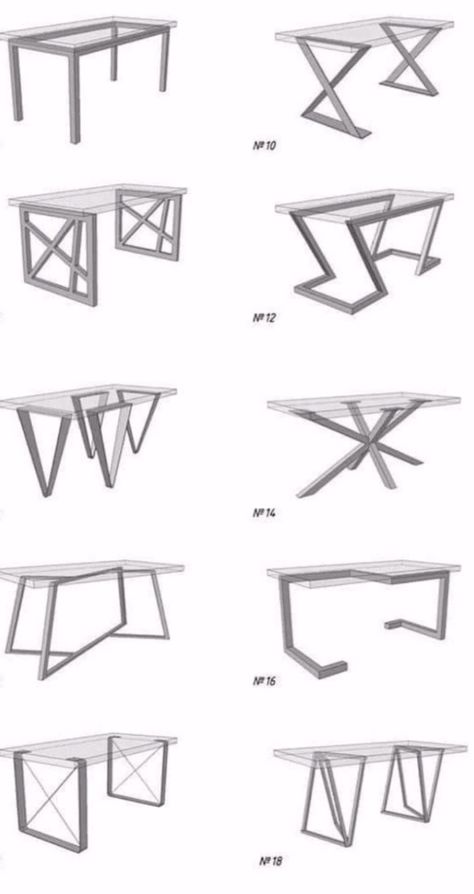 Welded Furniture, Wood Table Design, Industrial Design Furniture, Diy Welding, Metal Furniture Design, Seni Dan Kraf, Welding Table, Metal Welding, Metal Table Legs