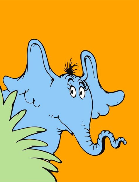 Horton Dr Seuss Horton Hears A Who, Dr Seuss Elephant, Dr Seuss Illustration, Kindergarten Decor, Dr Seuss Art, Dr Seuss Classroom, Seuss Classroom, Horton Hears A Who, Ghostface Killah