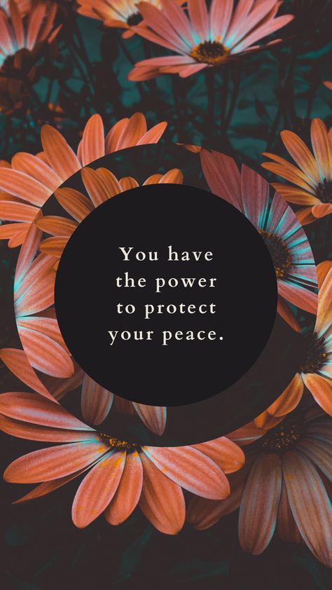 My Peace Quotes, Your Peace Quotes, Protecting Your Peace, Protect Your Peace, Motivational Lines, Peace Quotes, Best Inspirational Quotes, My Pinterest, Motivation Wall