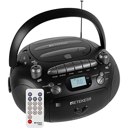 Multiple and complete functions; CD/tape/U disk(up to 32G)/TF card(up to 32G) playback optional; CD playback compatible with CD/MP3/WMA; enjoy music anytime and anywhere Voice transcription; supports multiple transcription types; transcribe CD/radio/U disk/TF card/external audio source to tape; or transcribe CD/tape external audio source to U disk and TF card Cassette Tape Player, Pocket Radio, Emergency Radio, Room Vibes, Shortwave Radio, Family Black, Portable Radio, Cassette Player, Cd Player