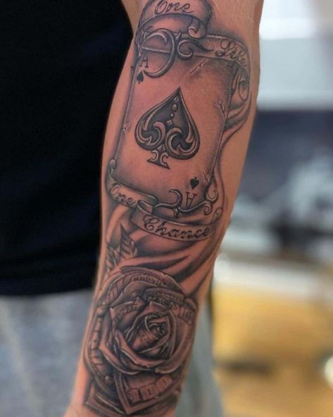 Spade Tattoo Ideas Ace Tattoo Design, Ace Tattoos, Ace Tattoo One Piece, High Tattoo, Portgas D Ace One Piece, Spades Tattoo, Ace Of Spades Tattoo, Playing Card Tattoos, Tattoo Ideas With Meaning