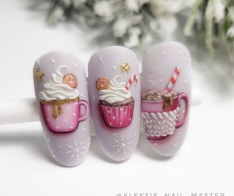 Nail Art Noel, Xmas Nail Art, Unghie Sfumate, Unghie Nail Art, Nail Drawing, Fall Nail Art Designs, Christmas Gel Nails, 2023 Trends, Winter Nail Art