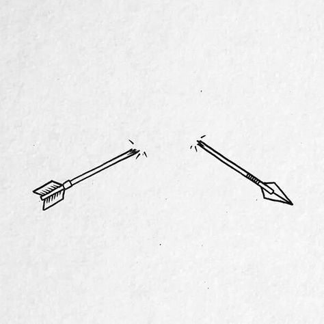 So today was this kind of day. #illustration #illustrator #drawing #draw #daily #arrow #broken #half #simple #art #sketch List Tattoo, Symbols Ideas, Grace Tattoos, Arrow Symbol, Single Needle Tattoo, Arrow Drawing, Illustrator Drawing, Mighty Nein, Day Illustration