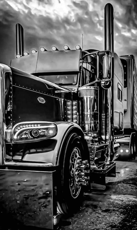 Semi Trucks Wallpaper, Trucker Wallpaper, Peterbilt Trucks Wallpapers, Semi Truck Wallpaper, Peterbilt Wallpapers, Kenworth T800, Customised Trucks, Vintage Volkswagen, Trucking Life