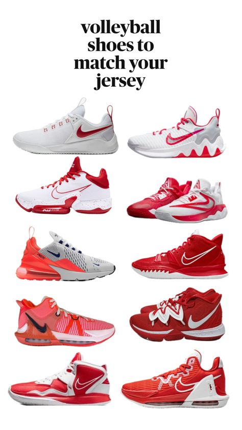 Basketball Game Outfit Women, Zapatillas Nike Basketball, Nike Volleyball Shoes, Basketball Game Outfit, Best Volleyball Shoes, Volleyball Bag, Red Basketball Shoes, Volleyball Jerseys