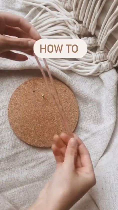 How to make a Macramé heart - EASY | Diy yarn crafts, Fun diy crafts, Macrame Simpul Makrame, Pola Macrame, Macrame Knots Pattern, Macrame Wall Hanging Diy, Diy Yarn Crafts, Christmas Potpourri, Wall Hanging Diy, Pola Sulam, Rope Crafts